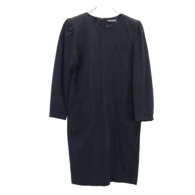 Miss Chloe Made In Japan Wool Blend Long Sleeve One Piece 40 Dark Blue Women Used