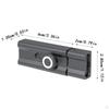 Slide Bolt Door Latch Aluminum Alloy Lock Hardware Reliable for Home Office