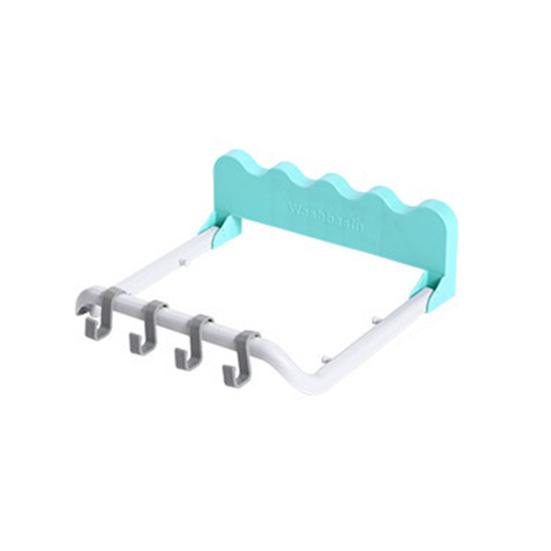 Washbasin Shelf No Punching Suction Cup Foldable Bathroom Toilet Wall Washbasin Hanger Household Products