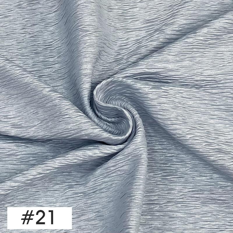 100x150cm Chic Wrinkled Design Fabric Crepe Texture Pleated Fabric For DIY Sewing Costume Car Curtain Background Decoration