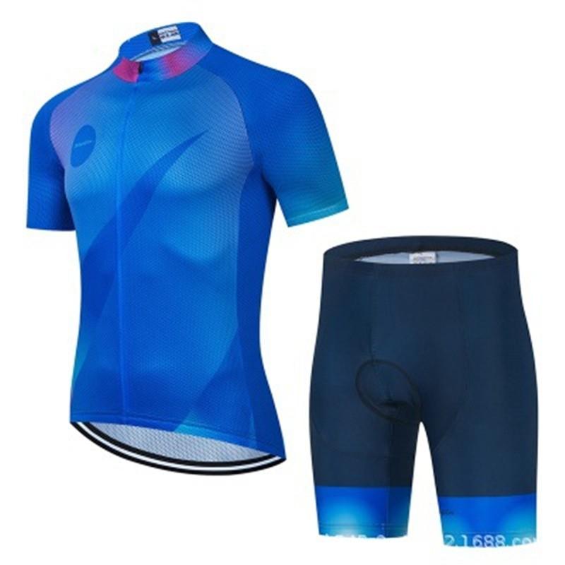 Men Women Cycling Jersey Shorts Set Quick Dry Breathable Mountain Bike Outfit Season