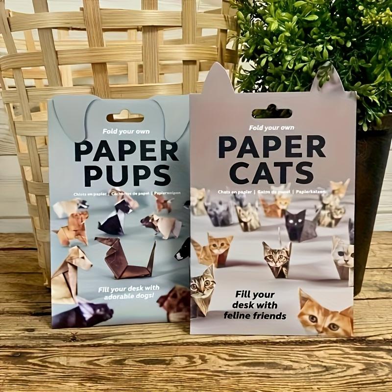 50 Pcs Paper Cat Origami - DIY Origami Cat Set Can Be Folded Into Your Own Paper Cat ShapeFun Craft Activity For Alldesktop