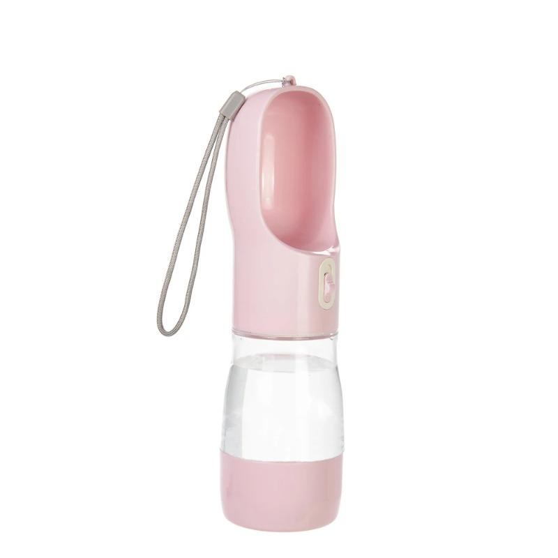 2 In 1 Pet Dog Water Bottle Cat Food Dispenser Portable Multifunctional Drinking Bowl for Small Large Dogs Travel Puppy Supplies