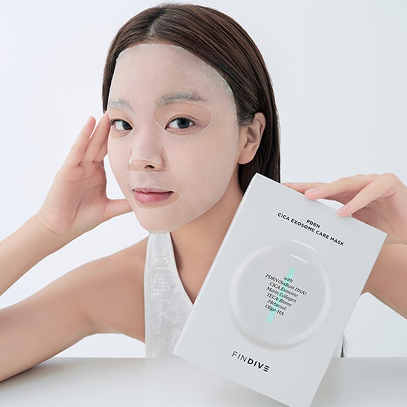 FINDIVE PDRN Cica Exosome Care Mask 30g*8EA