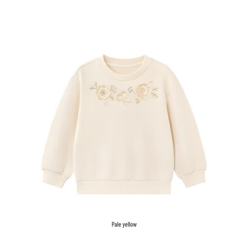 Yeehoo Girls' Round Neck Long Sleeve Sweatshirt