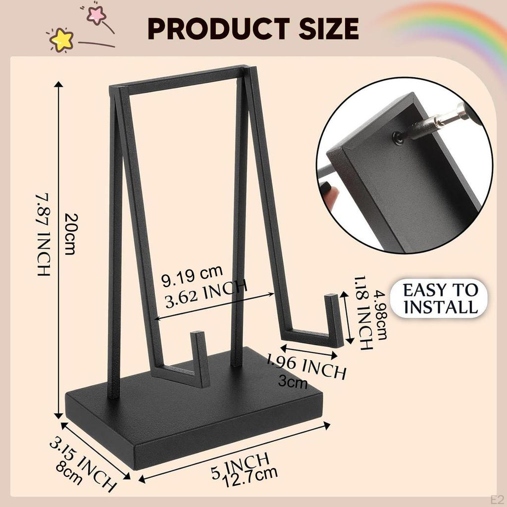 Tabletop Easel Stand Display Stands for Picture Portable Plate Holder Photo Frame