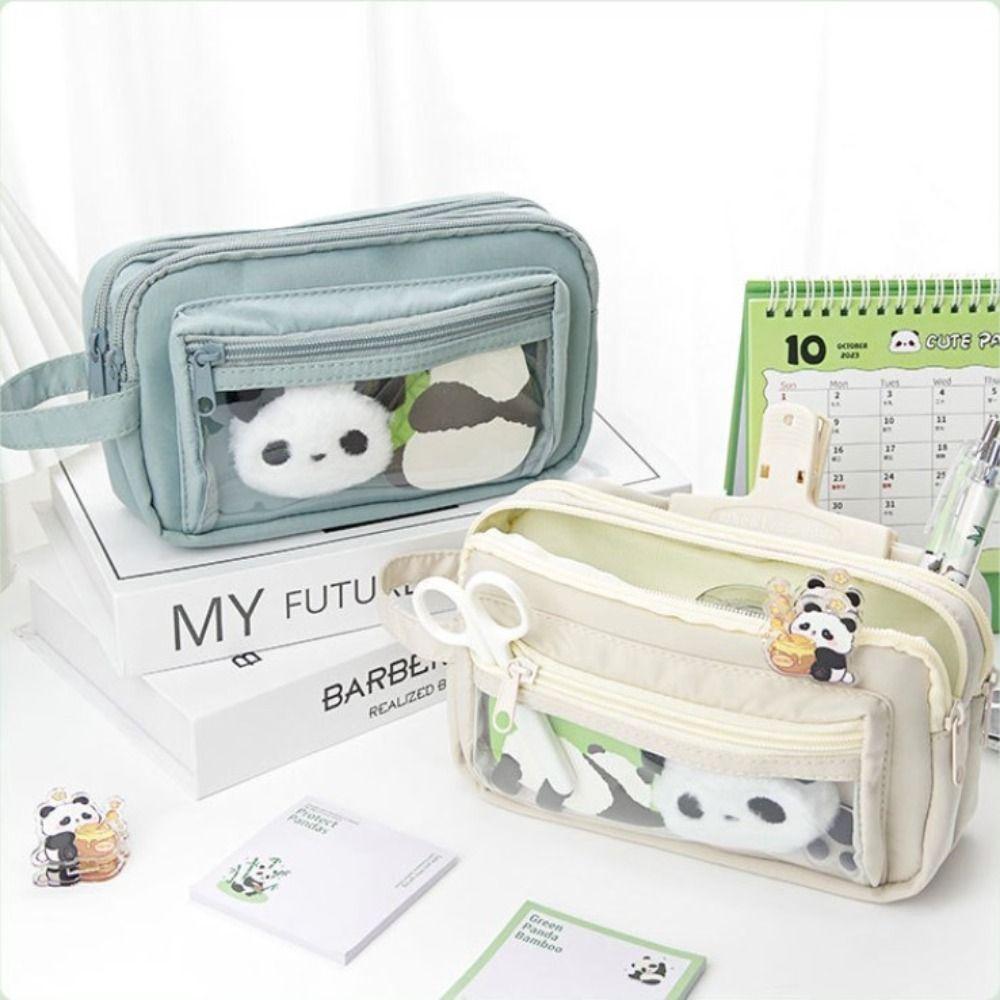 

Настольный органайзер Эстетическая сумка-карандаш Косметичка Канцелярская сумка Школьный офис