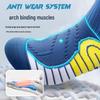 Men's Mid-Calf Marathon Running Socks - Thick, Comfortable, Cushioned Sports Socks