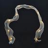 1PC Ribbon Birthday Party Cake Decoration White Gauze Ribbon Lamp Decoration Valentine's Day Party Decoration