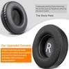 SOULWIT 90mm Mesh Ear Pads for JBL Synchros E50, E50BT, S500, S700 Wireless Headsets, Replacement Ear Cushions, Noise Isolating Foam Pads (Black)