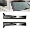 1 pereche, negru lucios, spoiler lateral pentru lunetă, capac pentru aripi laterale pentru VW Tiguan MK2 2017-2021