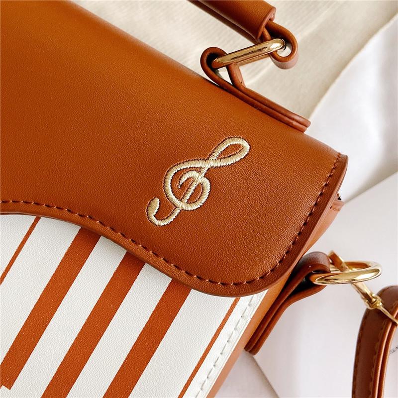 Korean Piano Design Women Shoulder Bags PU Leather Messenger Bag Handbag Fashion Corssbody Bag Pocket Coin Purse Package