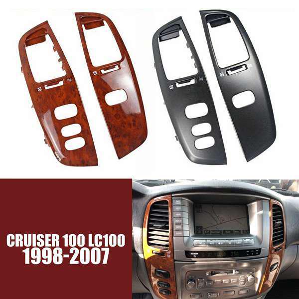 Toyota-Geländewagen (1997-2007) Lüftungsgitter-Einbaublende für LC100/FJ100 (2er Set)