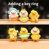 Accessories Handmade Models Toy Little Yellow Duck Action Figures Little Duck Doll Pvc Ornaments