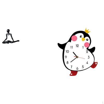Creative Abstract Penguin Sculpture Figurine Unique Decorative Ornament for Bedroom Entrance