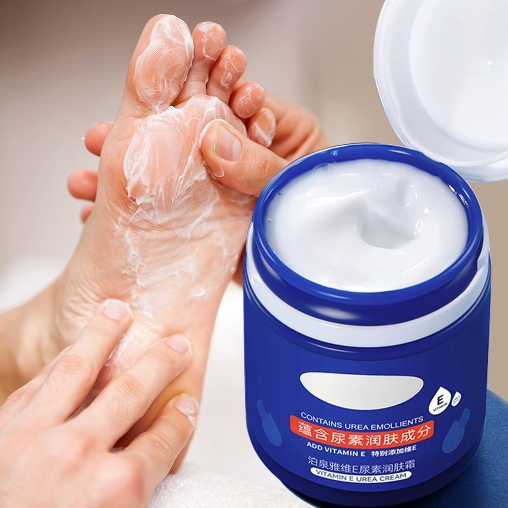 E Vitamini Üre Ayak Kremi, Nemlendirici Ve Yumuşak El Ve Ayak Cildi, Kuru Ve Soyulan El, Ayak Ve Vücut İçin 170g/şişe
