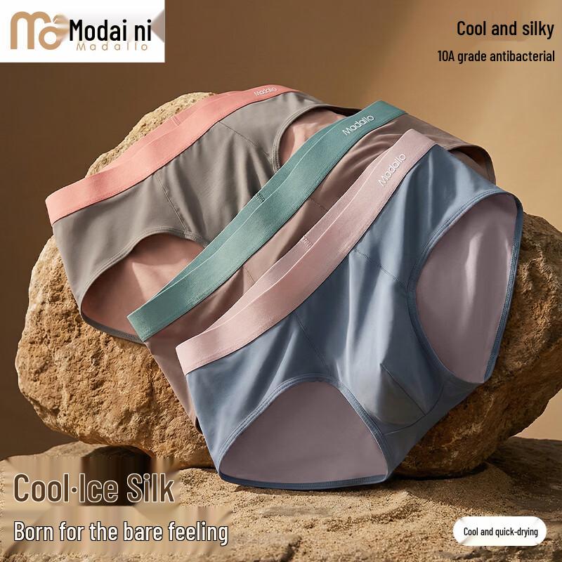 Men's Modal Ice Silk Antibacterial Briefs