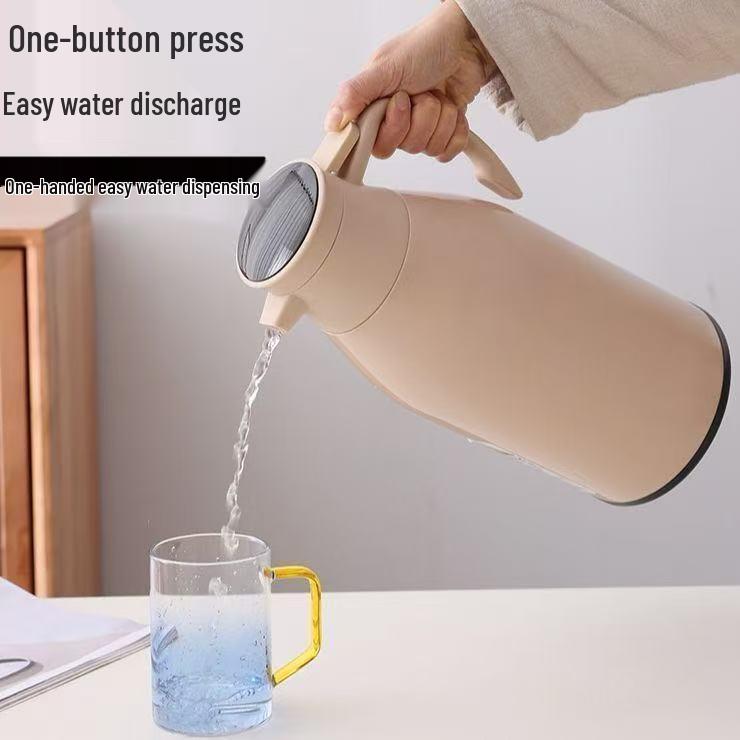 Large Capacity Glass Liner Thermos Flask for Home and Office