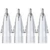 Replacement Pencil Tips For Apple Pencil 1 2 Generation 0.6mm Slim Nib Upgraded Mute Replace Anti-wear Transparent Pencil Tip