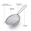 Stainless Steel Fine Mesh Colander Strainer