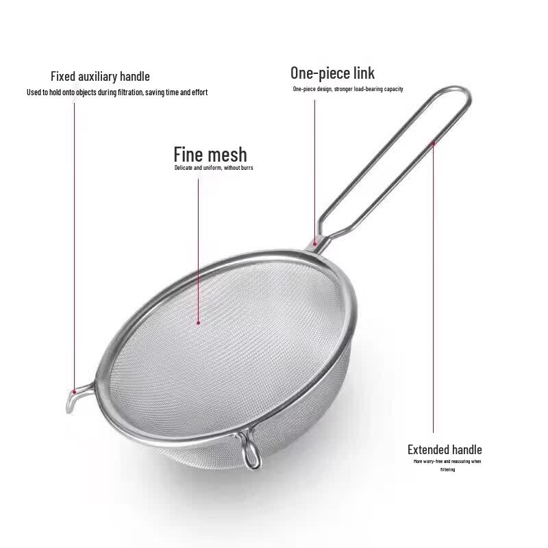 Stainless Steel Fine Mesh Colander Strainer