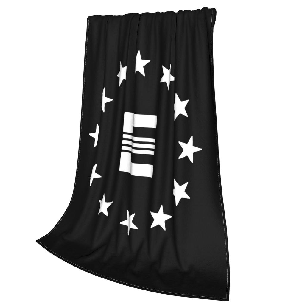 Fallout Enclave Flag Blanket Warm Flannel Sofa Throw Blanket for Home Bedroom Office Throws Bedspread Quilt