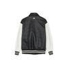 MLB Cara Varsity Jacket With Button Color Block Logo Unisex Jackets Black 3AJPM0241-50BKS