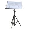Foldable Music Sheet Tripod Stand Stainless Steel Desktop Music Stand Adjustable Holder With Bag Musical Instrument Accessories