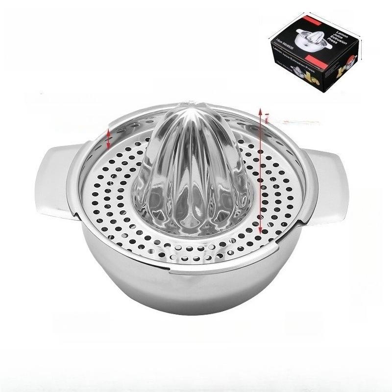 

1PC Lemon Juicer Stainless Steel Manual Household Orange Juicer Mini Portable Kitchen Tools and Household Items