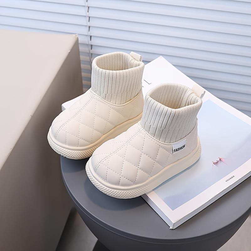 Trendy Cool Ankle Boots Girls Kids Elegant Non Slip Zipper Indoor Outdoor Travel Autumn Winter