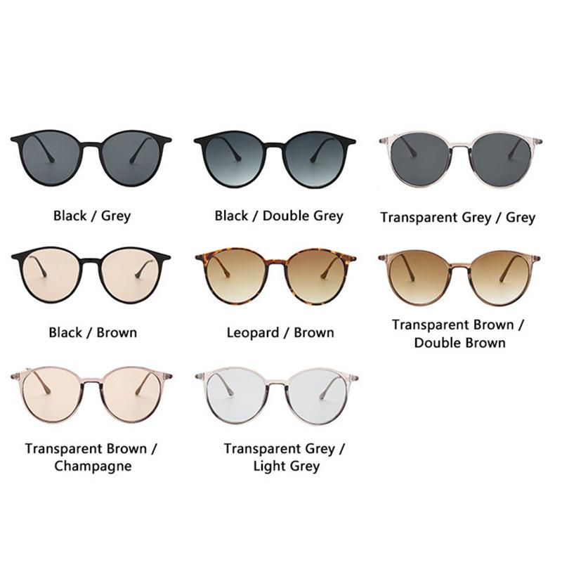Men Sunglasses Fashion Round Unisex Sun Glasses Polarized Coating Mirror Driving Male Eyewear Oculos De Sol Shades UV400