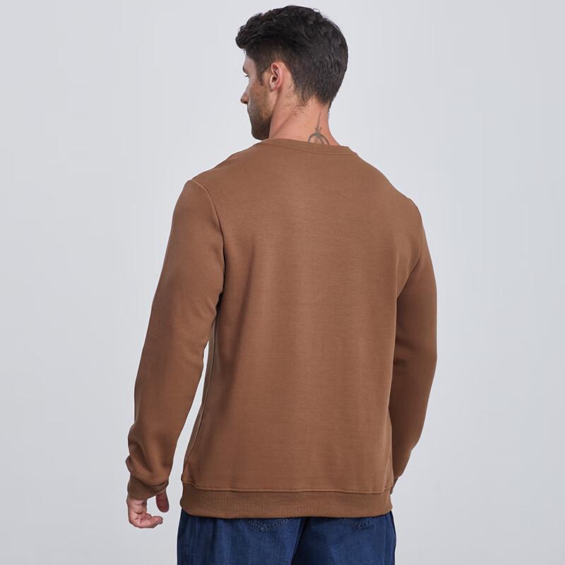 Herren Übergröße Locker Langarm T-Shirt