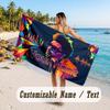 Custom Name Large Beach Towel,The Weeknd Quick Absorbent Towel For Outdoor Travel Poolside