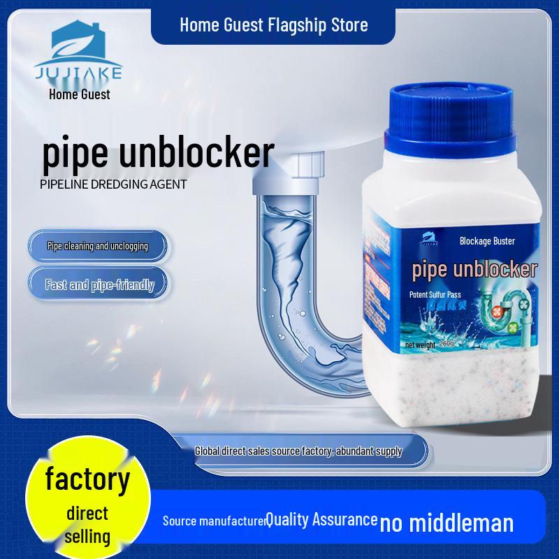 Pipe Dredger: Powerful Drain Cleaner & Toilet Bowl Stain Remover No