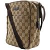 GUCCI Shoulder Bag 122759 Brown GG canvas unisex Used