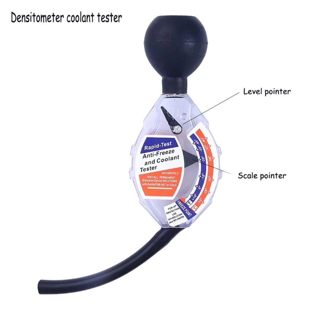 Portable with Vehicle Car Deluxe Automotive Antifreeze Tester Compatible Coolant Tester Hydrometer Tester