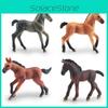 Pferd Realistische Figur Plastikspielzeug Für Schreibtischdekoration Und Sammlerstücke
