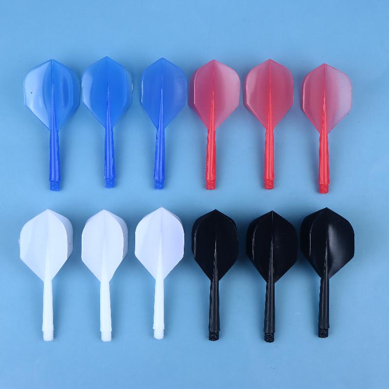 6/12/20Pcs 4Ba Plastic Dart Shaft Set, Integrated, High-Strength, Anti-Fall, Durable, Pro Design, Essential Accessory