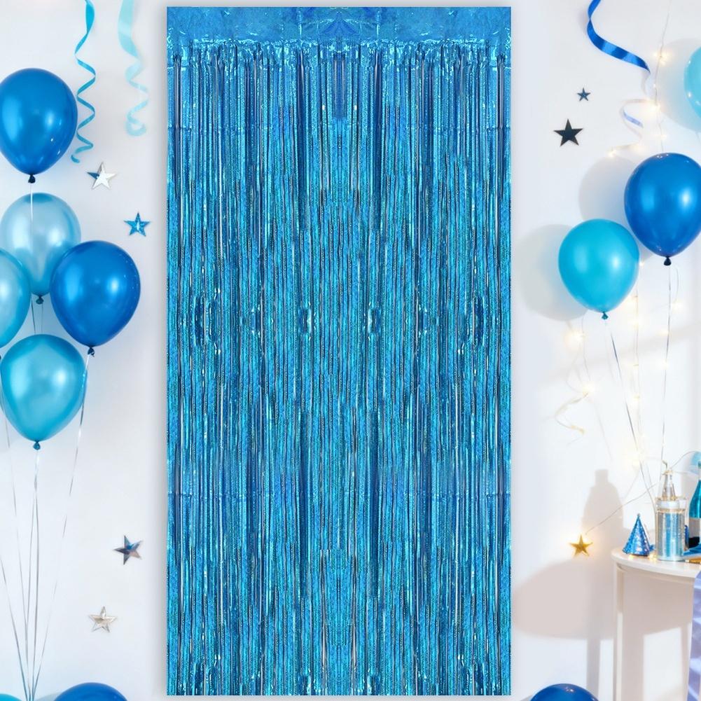 

Birthday Decoration Holiday Party Supplies Light Blue Birthday Party Decorations Customizable Length Flexible Structure