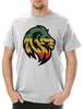 Reggae Lion G Herren T-Shirt Mens Womens Tees Top Rasta Rastafari Jah Irie Zion Reggae Babylon Haile