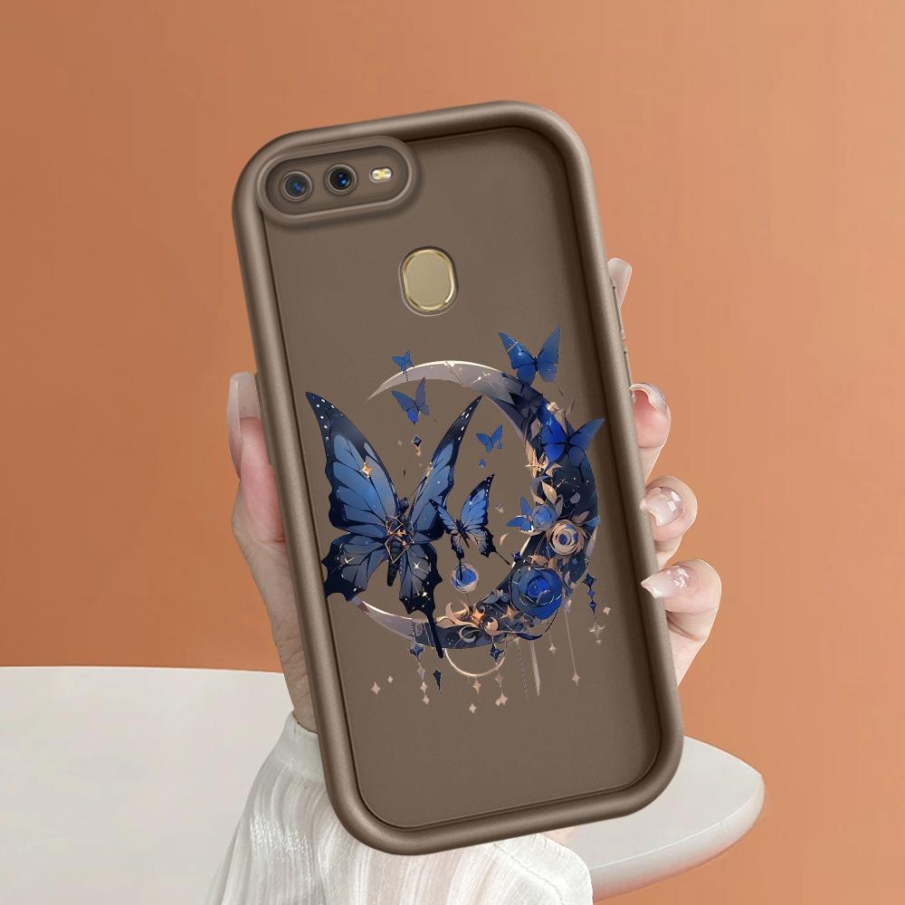 Soft Silicone Square Ladders Cartoon Pattern Full Cover Camera Protection Shockproof Case for OPPO Reno Realme OnePlus