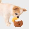 Adorável Bola de Coco de Pelúcia com Barulho para Cachorro Brinquedo Interativo Resistente ao Desgaste para Animal de Estimação Brinquedos de Treinamento para Animais de Estimação