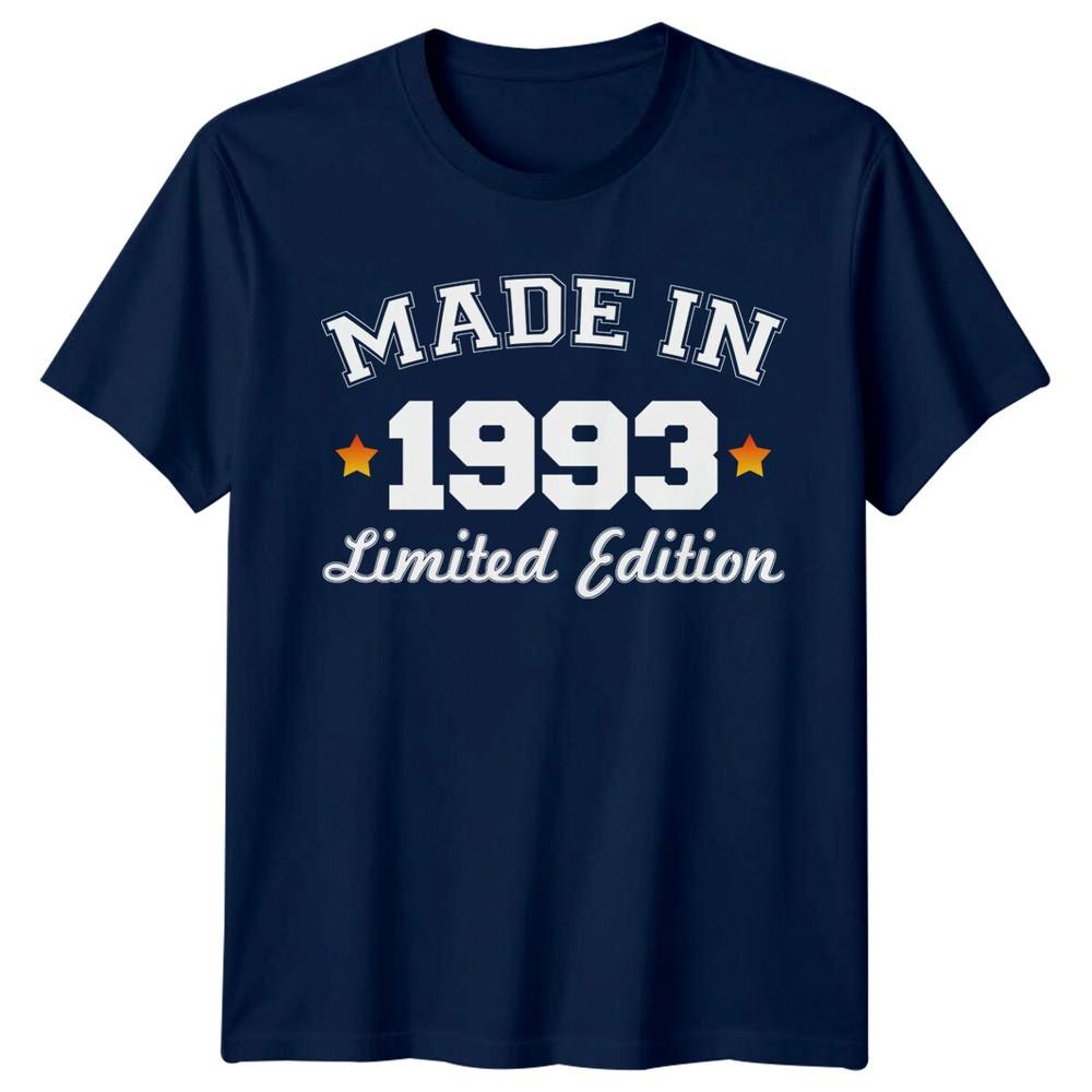 Made In 1993 Limited Edition Unisexs TShirt 33rd Birthday Gift Vintage