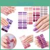 16 Högkvalitativa Nageldekaler Med 16 Olika Nyanser Lätta Att Applicera Och Anpassa
