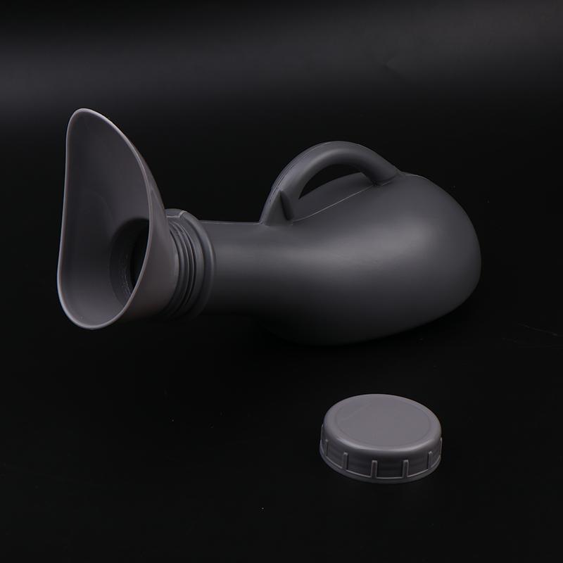 1000ml Taşınabilir Kalın Mobil Pisuar Açık Hava Kampı Araba İdrar Şişesi Kadınlar Erkekler Seyahat Pisuarı İşeme Şişesi