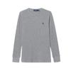 Polo Besticktes Waffel-Rundhals-Pullover-Sweatshirt Herren-Sweatshirt 710767967-007