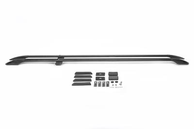 Roof Rails Black Long Base, Plastic Leg for Opel Zafira Life 2019-