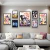 Anime P-Puella Magi Madoka Magica Girl Vintage Posters Sticky Retro Kraft Paper Sticker DIY Room Bar Cafe Kawaii Room Decor