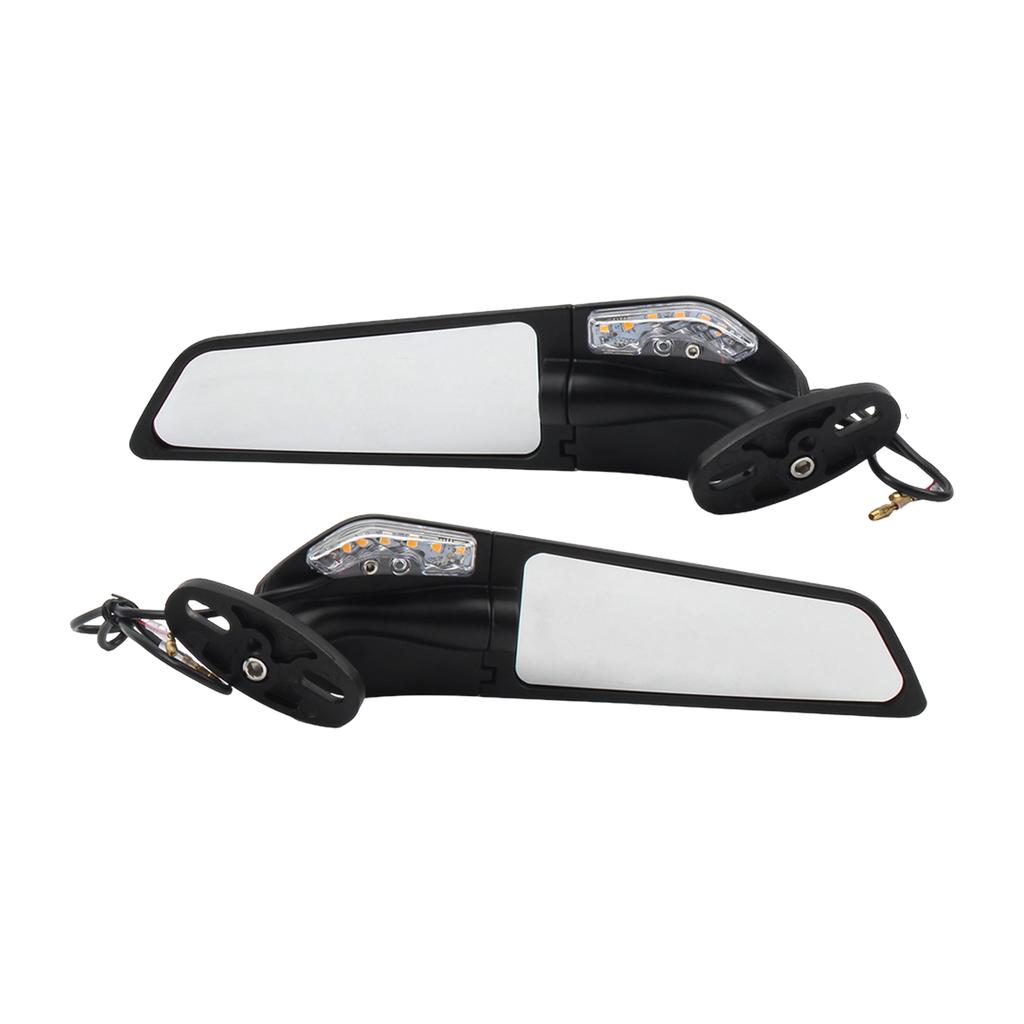 Universal Motorcycle Mirror Modified Wind Wing Rotating Modified For Kawasaki Suzuki Yamaha Honda CBR650R F CBR1000RR CBR600RR