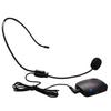 Teacher Wireless Microphone FM Radio Transmitter Headset Collar Tourist Guide Clip MIC Lecture Conference Microphone Set